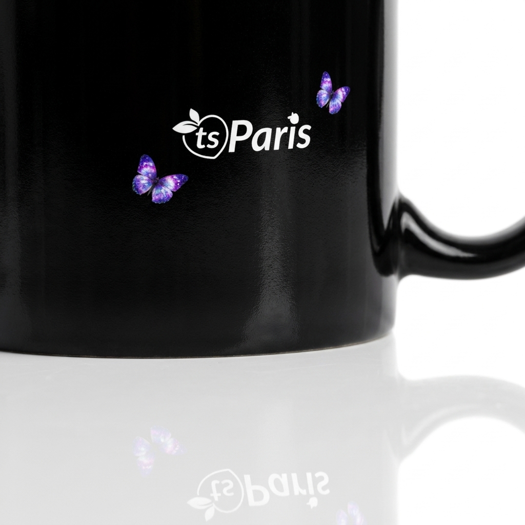 tsgabrielle® • Paris - La Tour Eiffel • Mug brillant • Noir • Céramique • 2 Tailles - Black - View 32