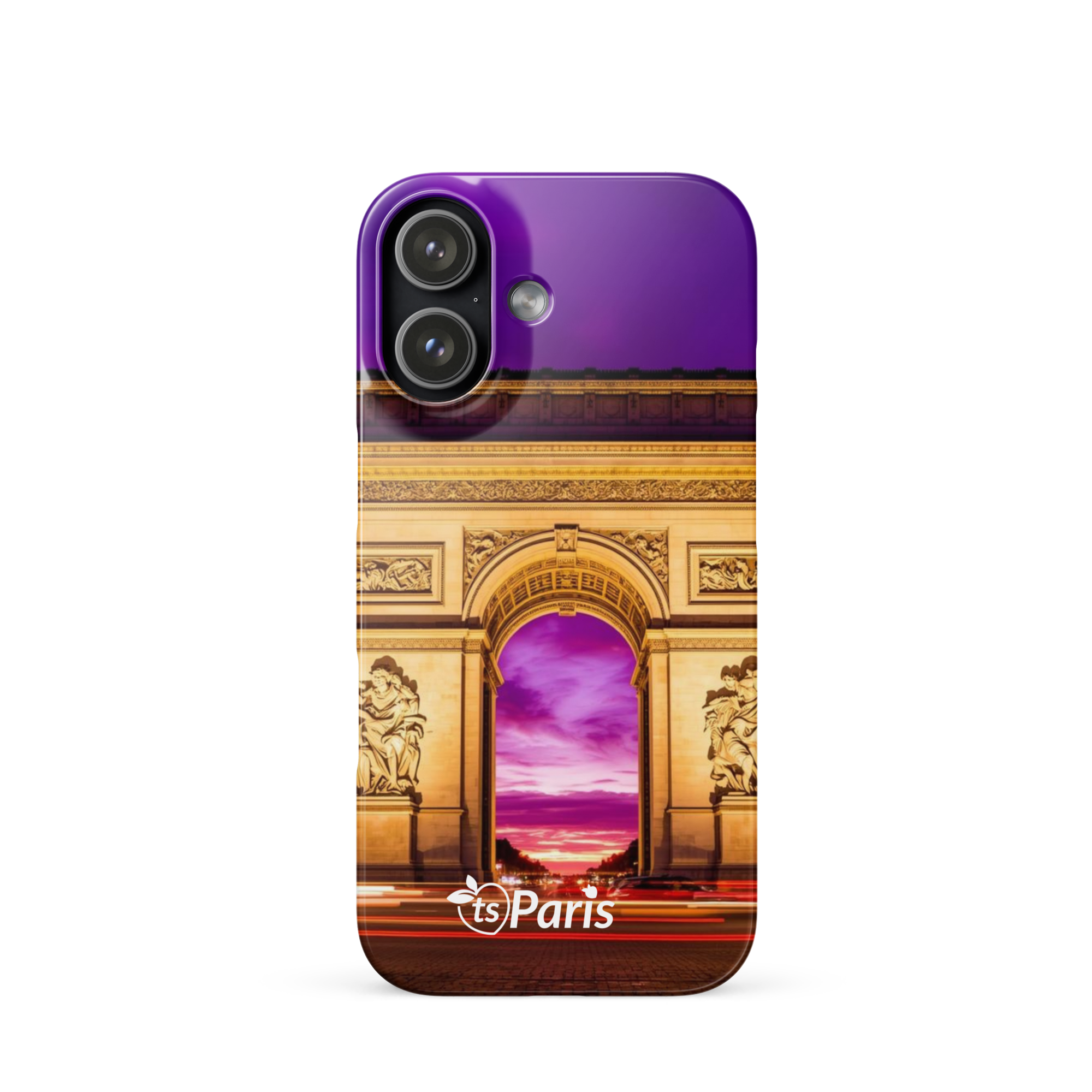 tsgabrielle® • Paris - Arc de Triomphe • Étui Snap Compatible avec iPhone® • Derniers Modèles