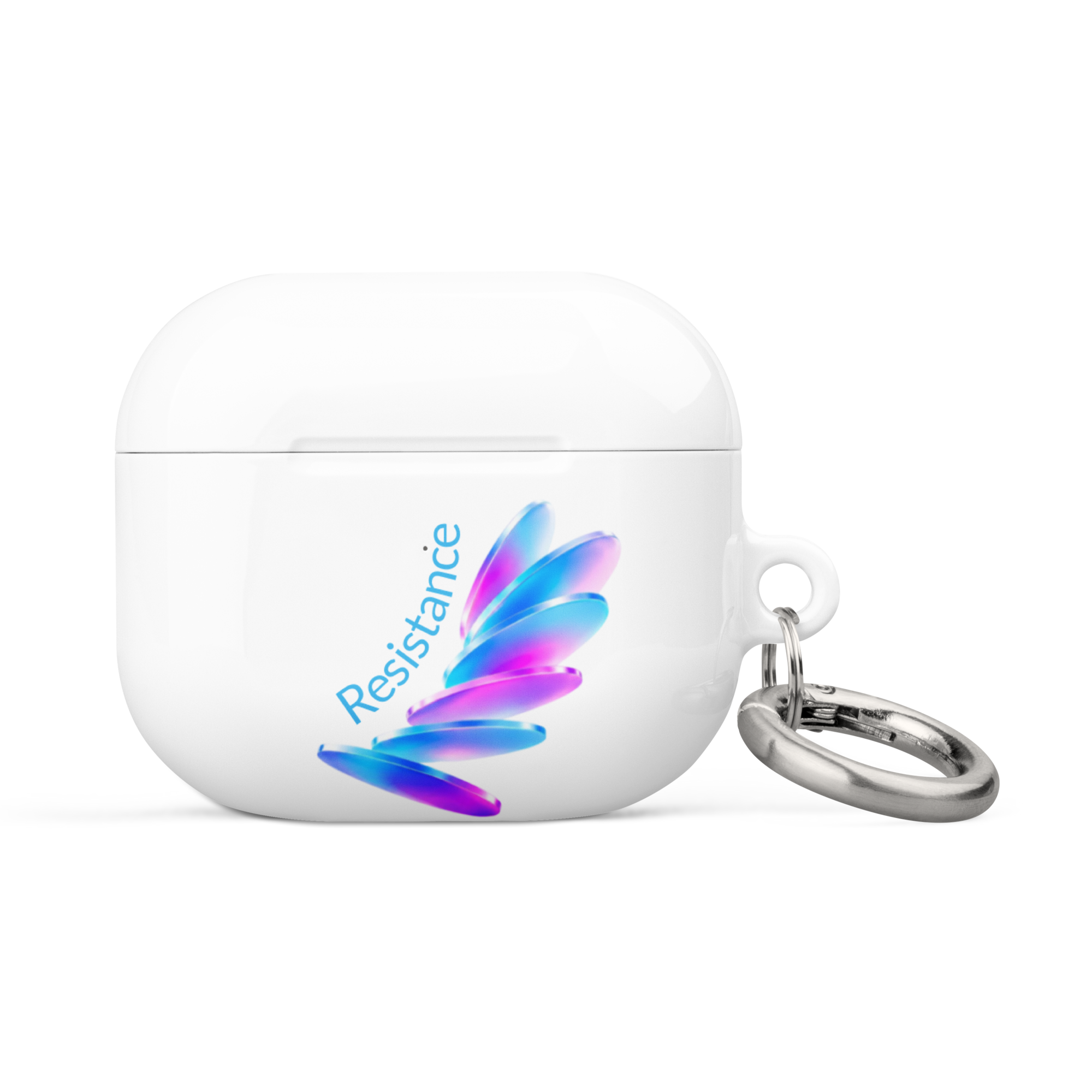 tsgabrielle® • Pride 26 • Case Compatible with AirPods® • White