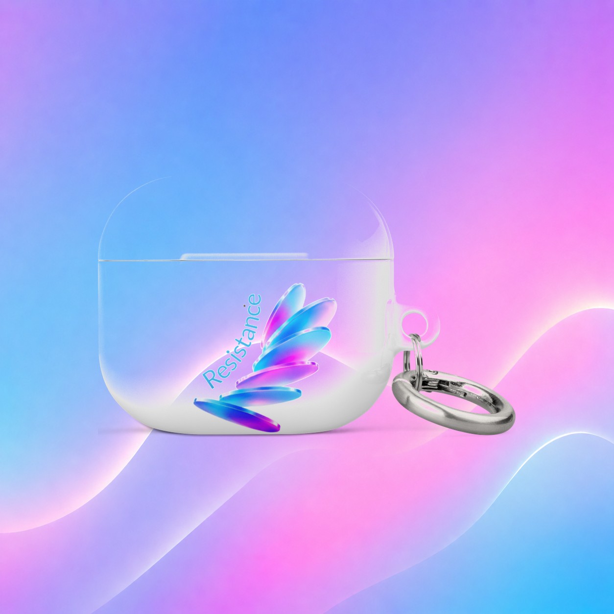 tsgabrielle® • Pride 26 • Case Compatibel met AirPods® • Wit
