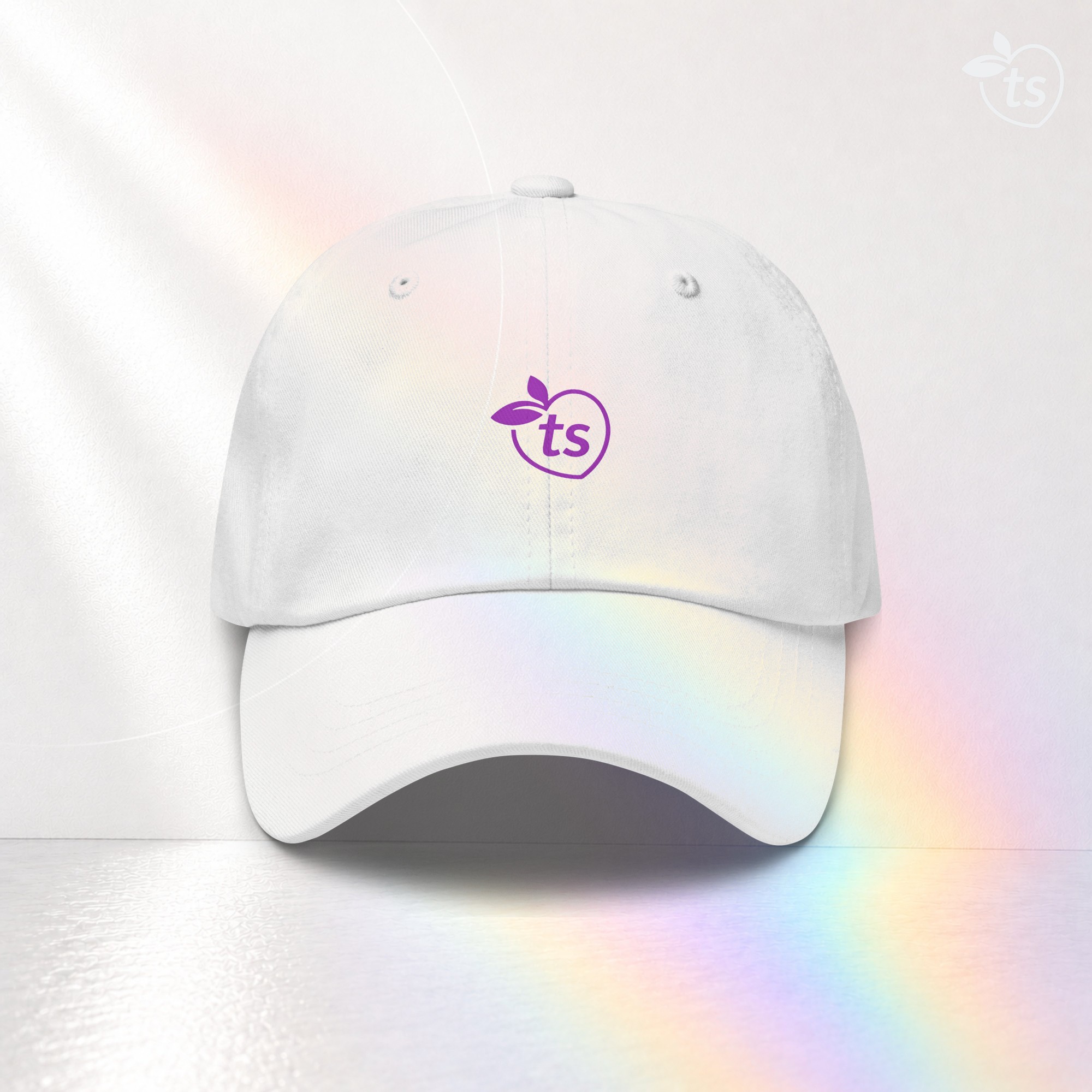 tsgabrielle® • Casquette Dad • Blanc