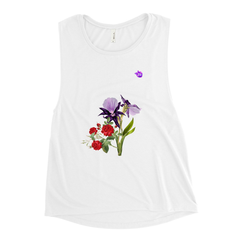 tsgabrielle® • Pour Elle • TransFLOWer™ • Débardeur • Blanc