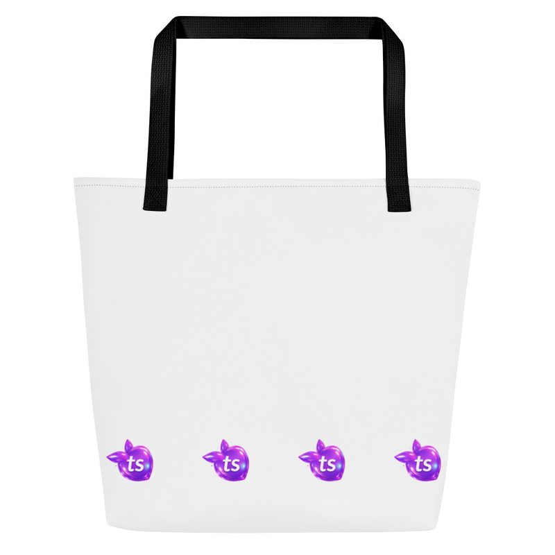tsgabrielle® • Sac fourre-tout • Blanc • 41 cm x 51 cm