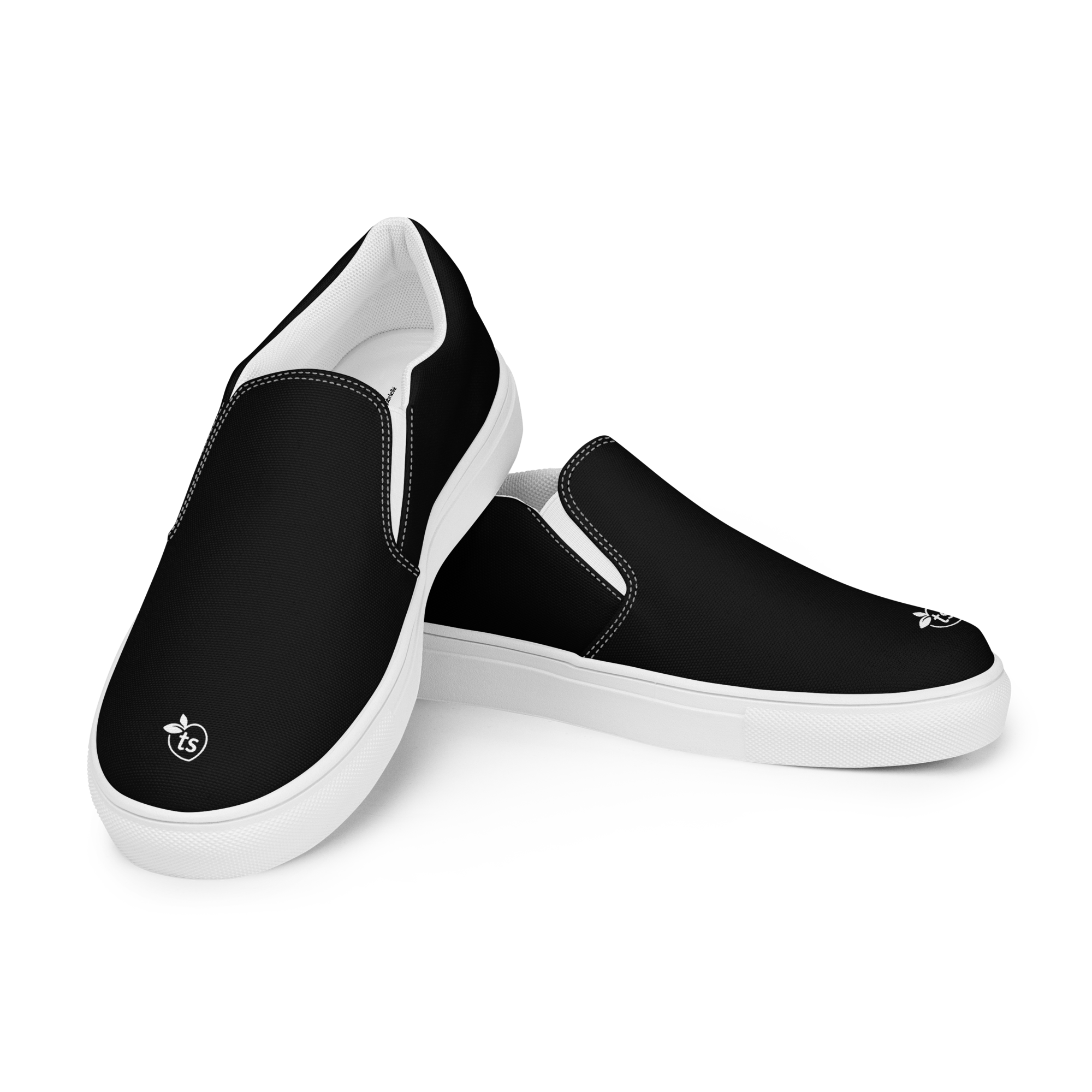 tsgabrielle® • Pour Lui • Chaussures en toile à enfiler • Noir - View 10