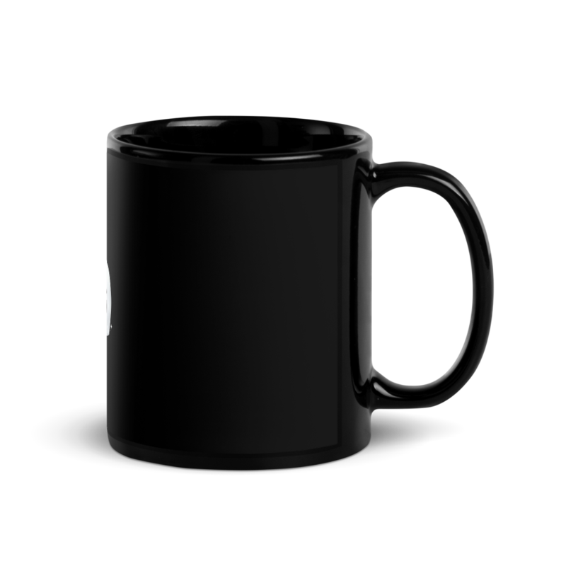 tsgabrielle® • Mug brillant • Noir • Céramique • 2 tailles
