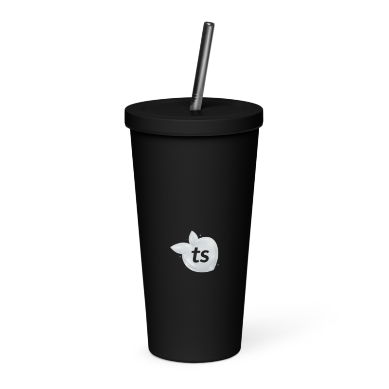 tsgabrielle® • Tumbler • Acier inoxydable • Noir • 590 ml