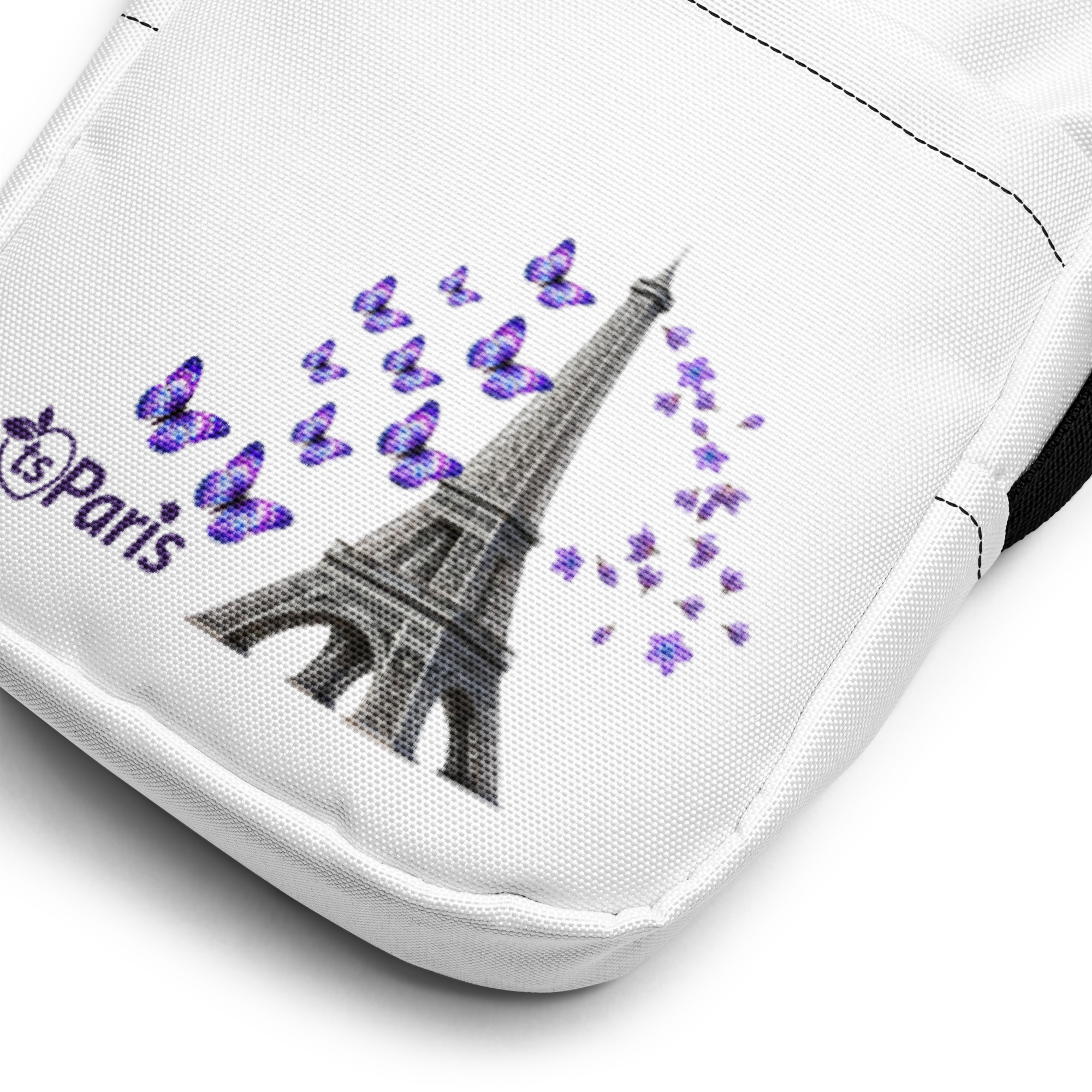 tsgabrielle® • Parijs - De Eiffeltoren • Utility Crossbody Bag • Wit - View 6