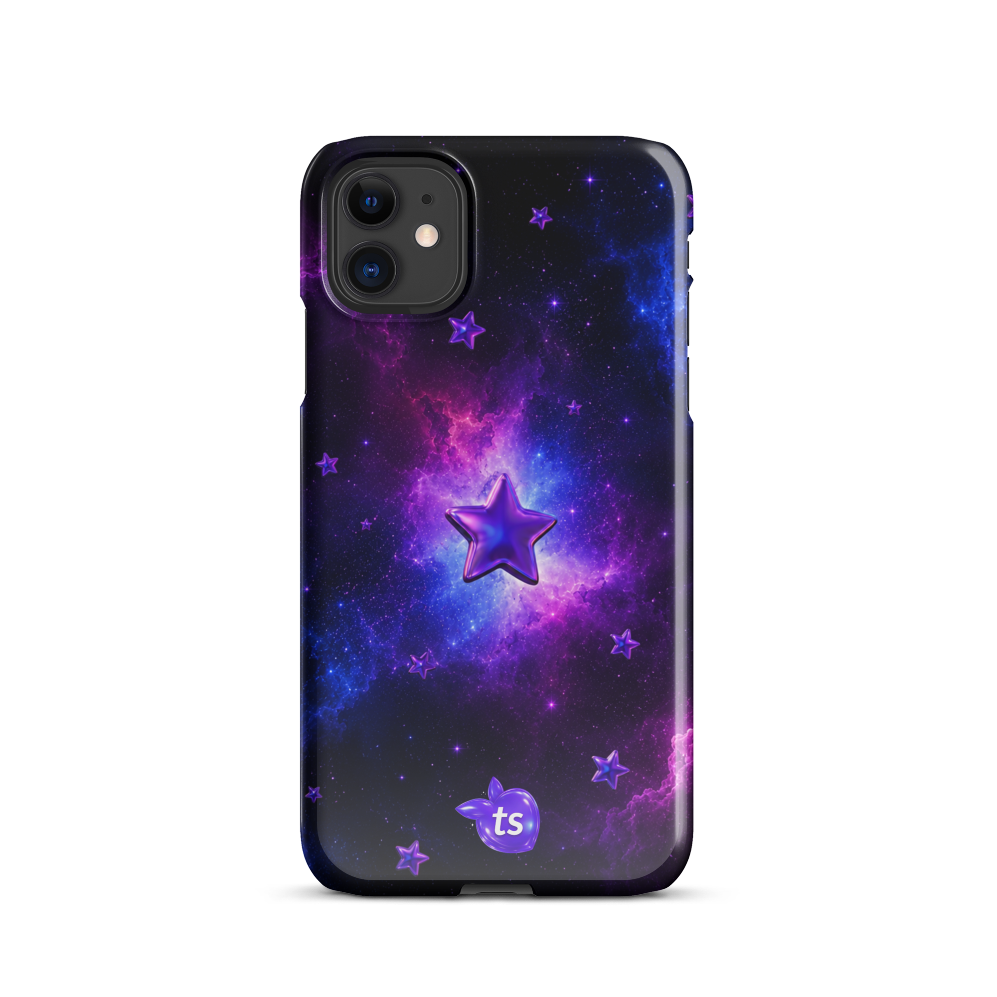 tsgabrielle® • Édition Spatiale • Étui Snap Compatible avec iPhone® • Derniers Modèles
