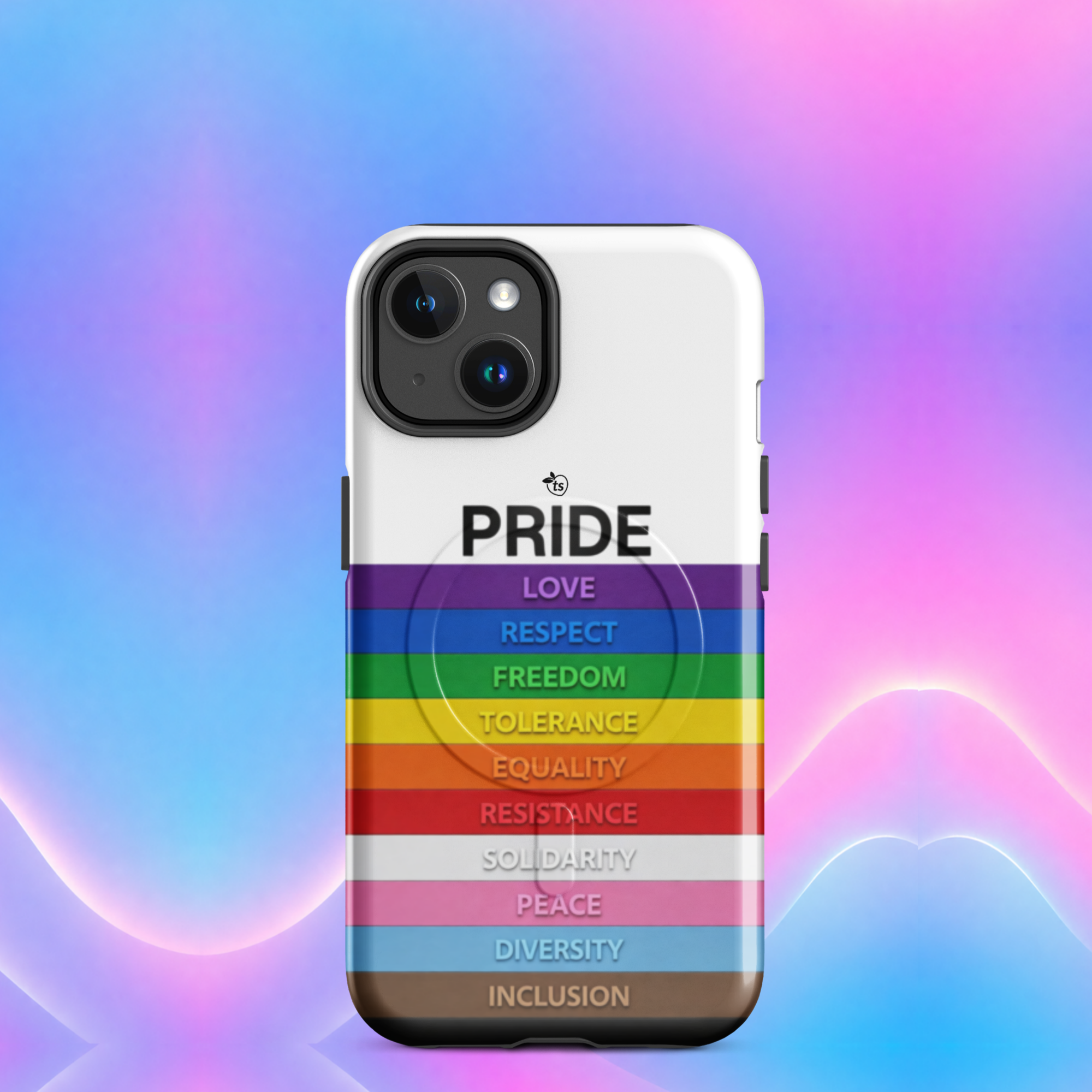 tsgabrielle® • Pride 26 • Coque renforcée MagSafe® compatible avec iPhone® • Modèles récents - View 4