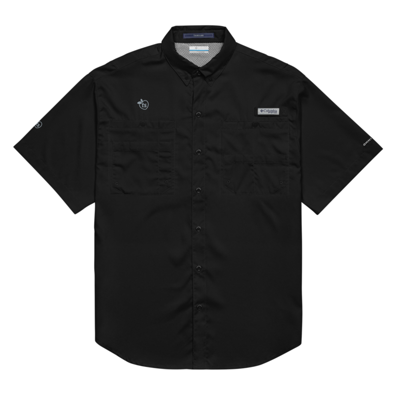 Columbia® by tsgabrielle® • Heren • Overhemd met korte mouwen en knopen • Donkere kleuren - Black - View 13