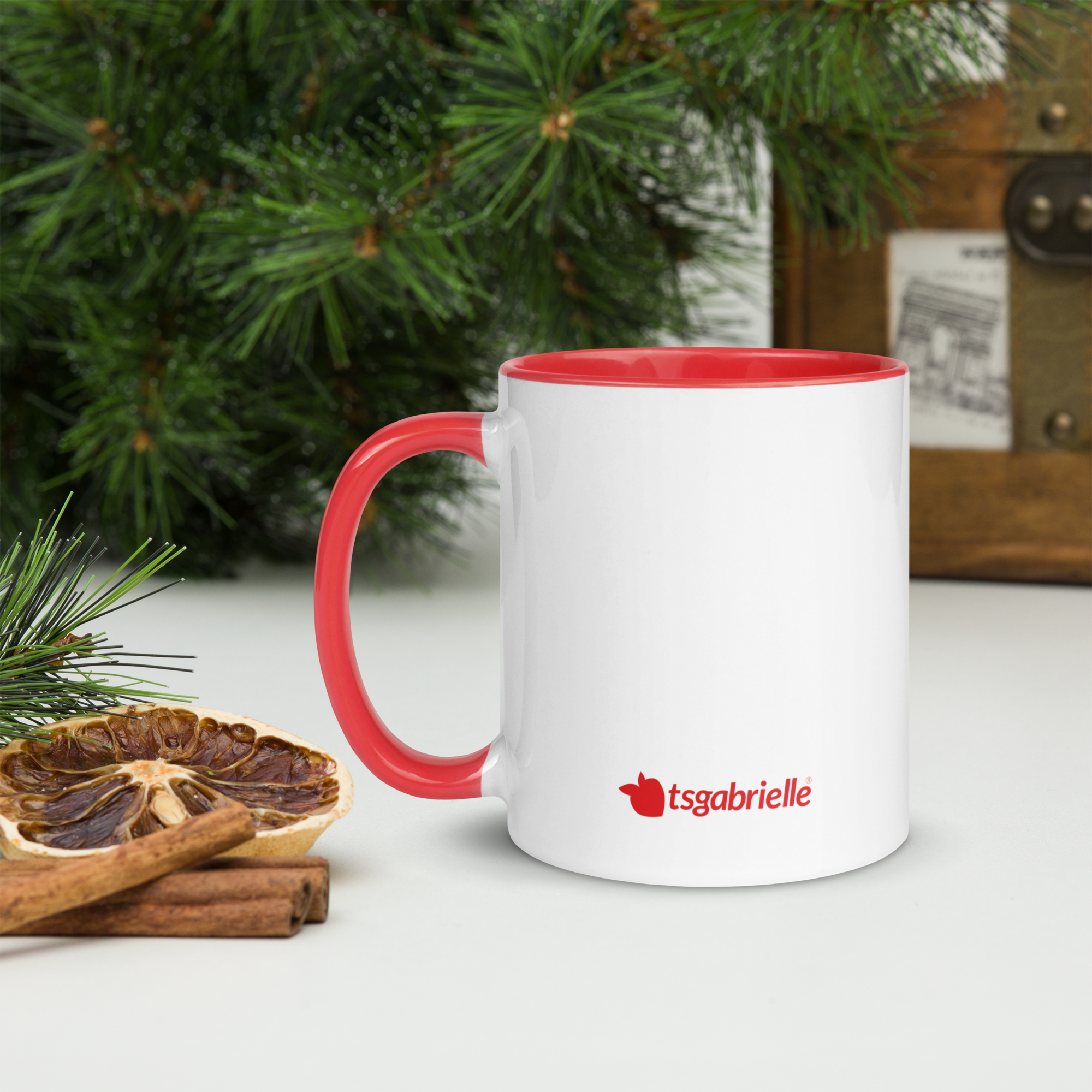 tsgabrielle® • Mug avec intérieur rouge • Céramique • 2 tailles - View 12