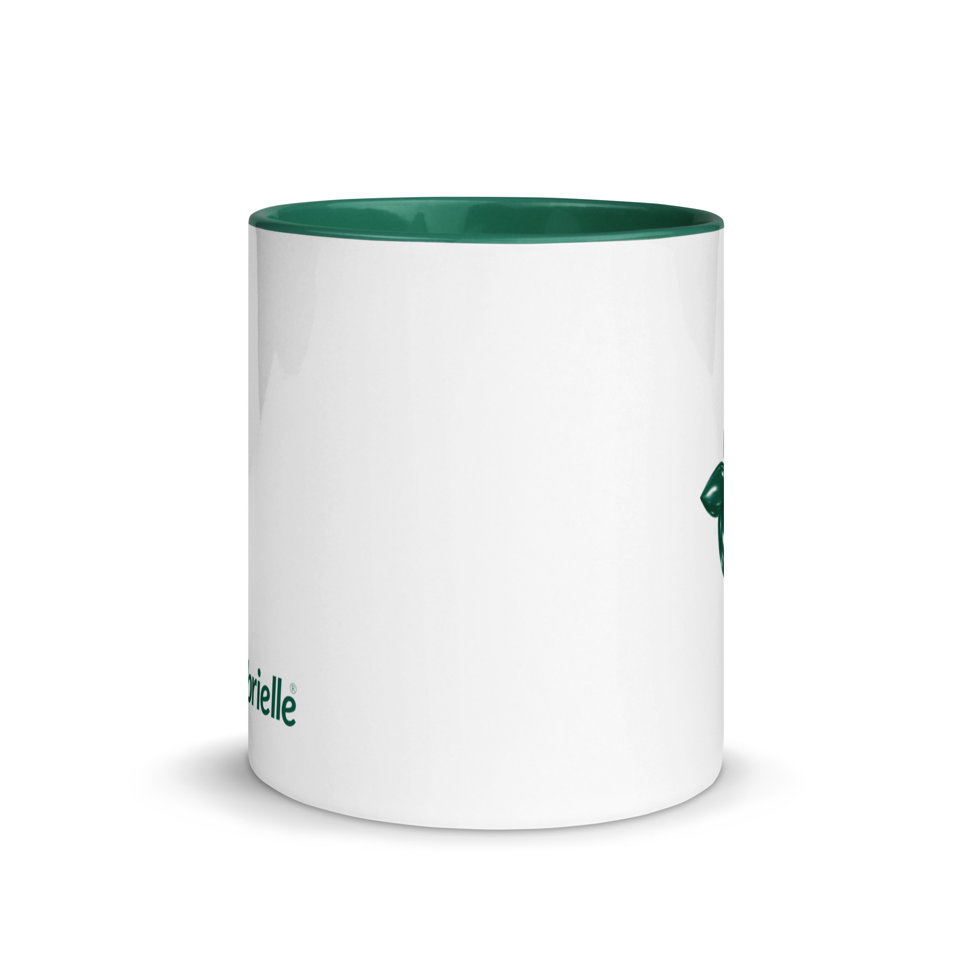 tsgabrielle® • Mug avec intérieur couleur vert foncé • Céramique • 2 tailles